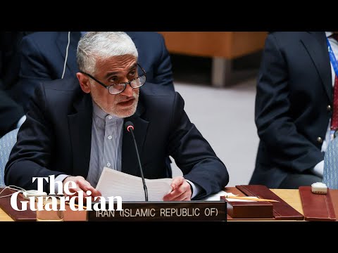 Iran’s UN ambassador calls strikes a ‘war crime’, saying regime has ‘right to self-defence’
