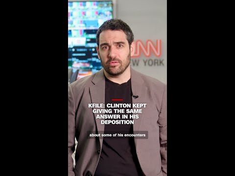 KFile: Clinton kept giving the same answer in his deposition
