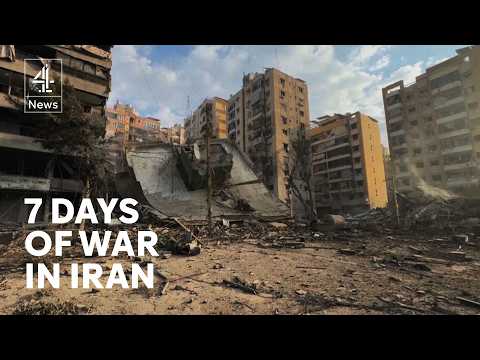 7 days of war: Heavy US and Israeli bombing in Iran