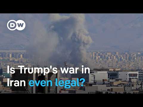 Questions remain over the legality of the US and Israel’s war on Iran | DW News