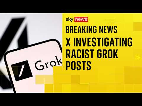 X investigating vulgar responses by chatbot Grok