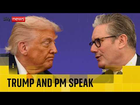 Trump and Starmer speak after president’s social media attack on prime minister