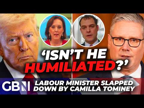 ‘HUMILIATED?!’ Camilla Tominey CONFRONTS Foreign Minister over Trump’s SCATHING attack on Starmer