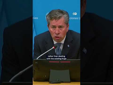 UN humanitarian chief decries ‘staggering’ war spending | DW News