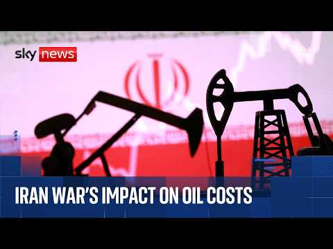 War in Iran sends the cost of oil surging | Sky News coverage