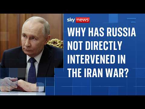 Why has Putin not directly intervened in the Iran war?