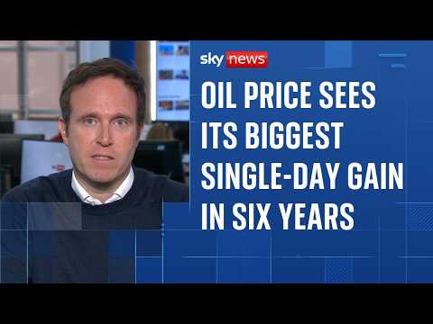 Oil price surges at fastest rate in six years | Ed Conway analysis