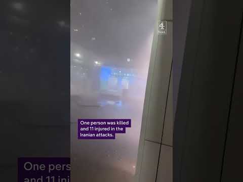 Dubai and Abu Dhabi airports hit by Iran