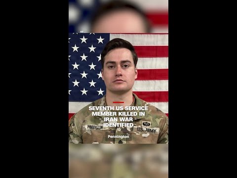 Seventh US service member killed in Iran war identified