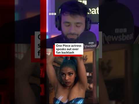 One Piece actress Charithra Chandran speaks out over fan backlash. #OnePiece #BBCNews