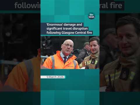 ‘Enormous’ damage and significant travel disruption following Glasgow Central fire