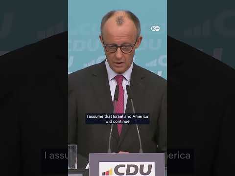 Merz: “Iran is the center of international terrorism, and must be shut down” | DW News