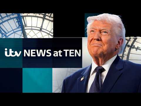 Watch ITV News at Ten LIVE – as Trump declares Iran war ‘ahead of schedule’