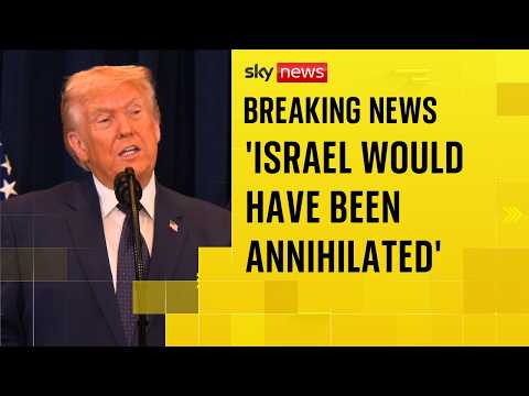 Iran’s nuclear potential is ‘no longer a threat’ says Donald Trump