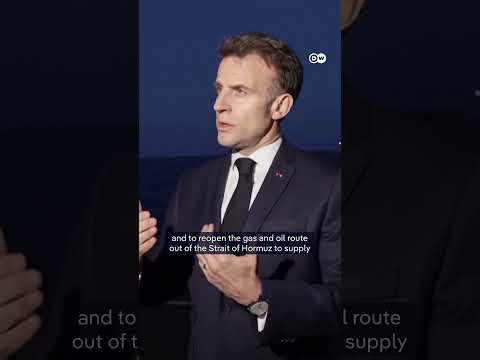 Macron prepares mission that could help reopen the Strait of Hormuz | DW News