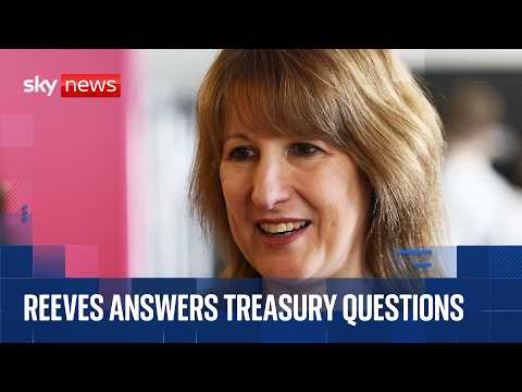 Chancellor Rachel Reeves in the Commons for Treasury Questions