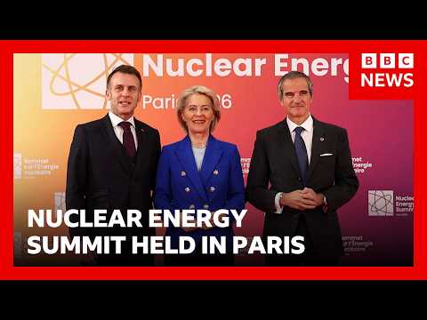 Representatives from about 40 countries attend International Atomic Energy Summit | BBC News