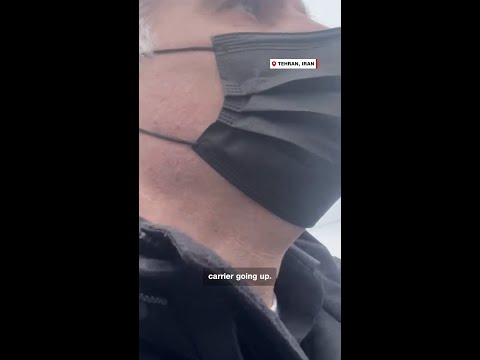 With jets overhead, CNN’s crew forced to seek safety in Tehran