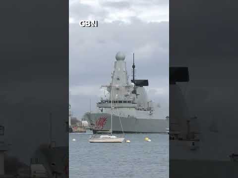 WATCH as HMS Dragon FINALLY sets sail for Cyprus as war in Iran continues