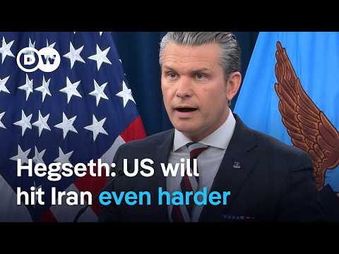 Trump says Iran war is nearly complete, while threatening 20x more strikes | DW News