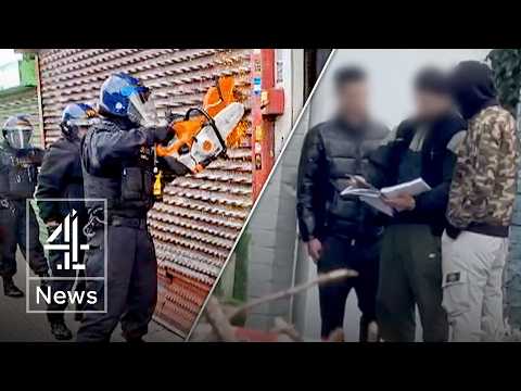 Are organised crime rings behind illegal vape shops?