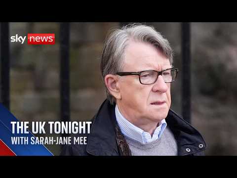 First Mandelson files released tomorrow, Sky News understands | The UK Tonight with Sarah-Jane Mee