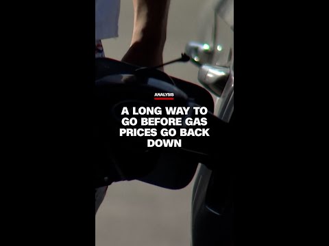 Analysis: A long way to go before gas prices go back down