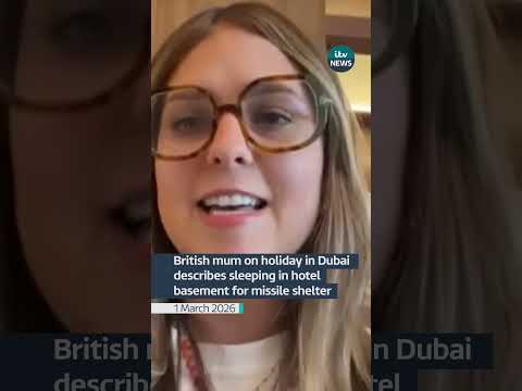 British mum on holiday in Dubai describes sleeping in hotel basement for missile shelter