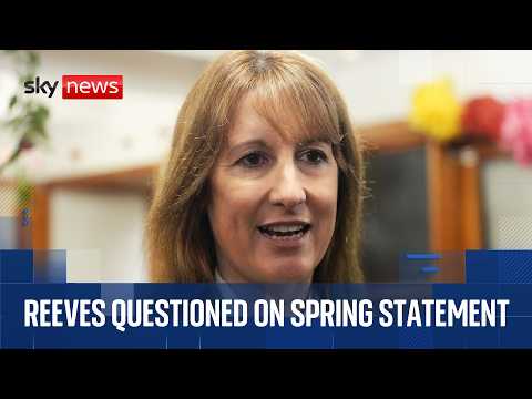 Chancellor Rachel Reeves appears at Treasury Committee