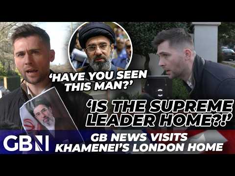 GB News visits Iranian Supreme Leader Khamenei’s London home – ‘Is Mojtaba home?!’