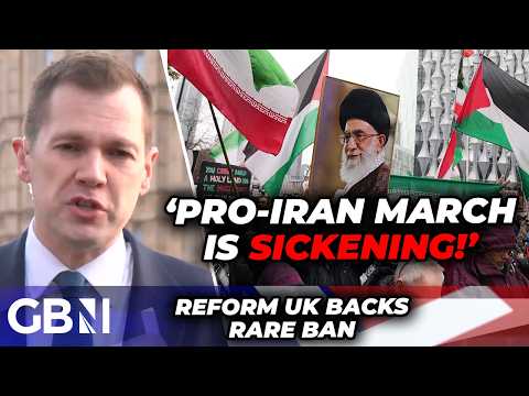 ‘SICKENING!’ Reform UK tear into pro-Iran ‘HATE marches’ and BACK Labour’s rare ban as war rages on