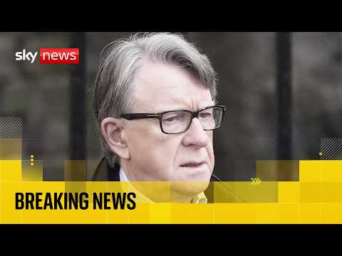 First set of Mandelson files released | Sky News coverage