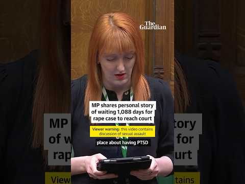MP shares personal story of waiting 1,088 days for rape case to reach court