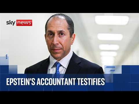 Live outside deposition of Epstein’s accountant in Congress
