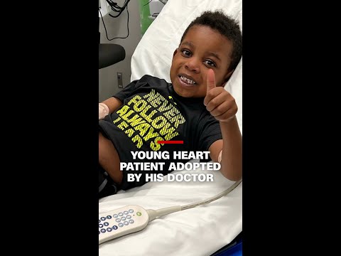 Young heart patient adopted by his doctor