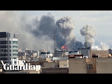 Smoke rises over Tehran on second day of US-Israeli strikes