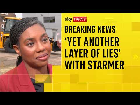 ‘Shame there is not enough opposition MPs to remove the PM,’ says Badenoch