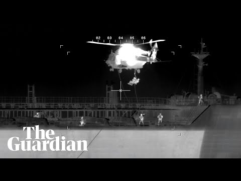 French forces rappel from helicopters to help seize suspected Russian ‘shadow fleet’ tanker