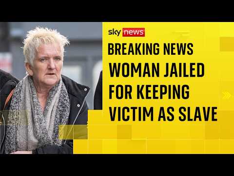 Mother-of-10 who held a woman captive as a slave for 25 years has been jailed