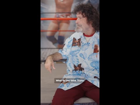 A wrestling legend breaks with the WWE over Trump
