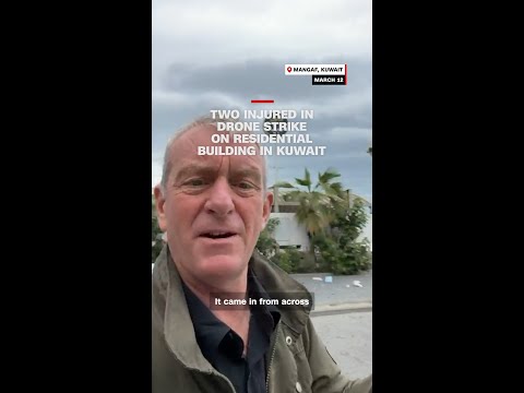 Two injured in drone strike on residential building in Kuwait