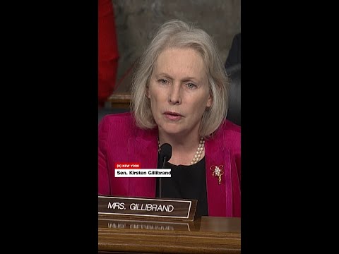 Sen. Gillibrand grills commander over strike on Iran school