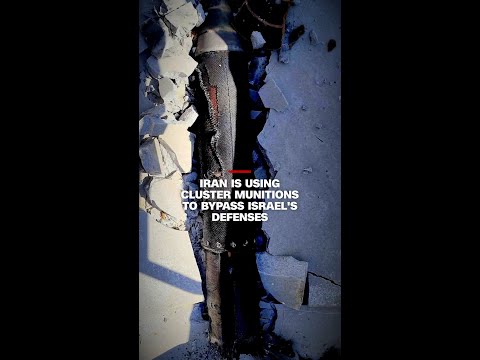 Iran is using cluster munitions to bypass Israel’s defenses