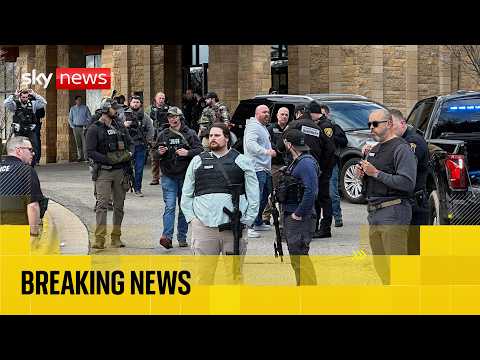 Suspect in Michigan synagogue attack is dead, say police | Watch live outside synagogue