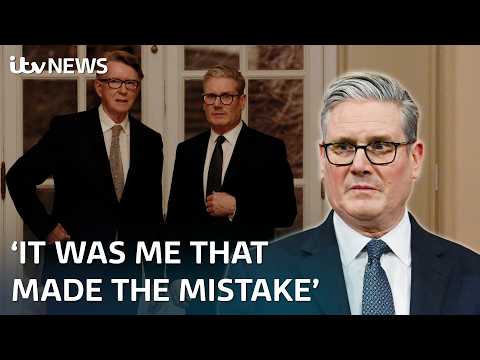 Starmer admits ‘mistake’ in Mandelson appointment