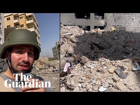 ‘Ghost town’: Lebanon city deserted amid Israeli airstrikes