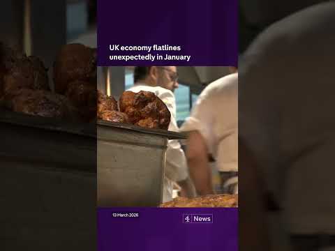 UK economy flatlined in January