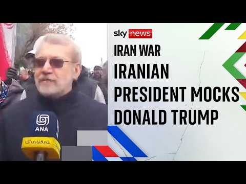 Iranian president joins pro-regime march in Tehran as missile lands nearby