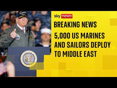 BREAKING: 2,500 Marines and US warship to deploy to the Middle East