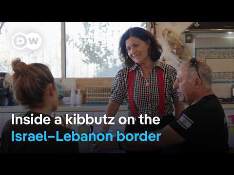 Inside the Israeli kibbutz on the border with Lebanon│DW News